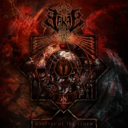 Martyrs of the Storm von Scarab – Album Cover