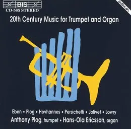 20th Century Music for Trumpet and Organ von Vincent Persichetti – Album Cover