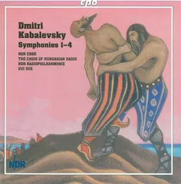 Symphonies 1-4 von NDR Vokalensemble – Album Cover