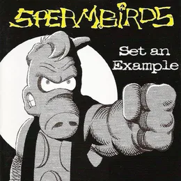 Set an Example von Spermbirds – Album Cover