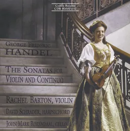 The Sonatas for Violin and Continuo von David Schrader – Album Cover