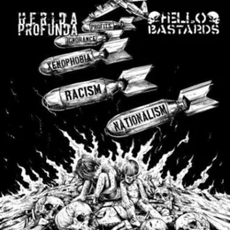 Herida Profunda/Hello Bastards Split von Hello Bastards – Album Cover