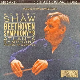 Symphony no. 9 'Choral' von Robert Shaw – Album Cover