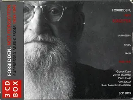 Forbidden, not Forgotten (Suppressed Music from 1938-1945) von Hans Krása – Album Cover