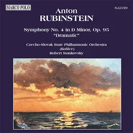 Symphony no. 4 in D minor, op. 95 “Dramatic” von Антон Григорьевич Рубинштейн – Album Cover
