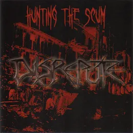Hunting The Scum von Disrepute – Album Cover