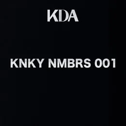 KNKY NMBRS 001 von KDA – Cover