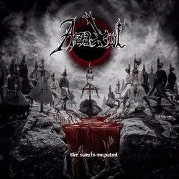 The Saints Impaled von Azaxul – Album Cover