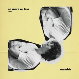 No More or Less 1983 von Renwick – Cover