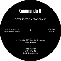 Passion von Beta Evers – Cover