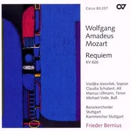 Requiem, KV 626 von Frieder Bernius – Album Cover