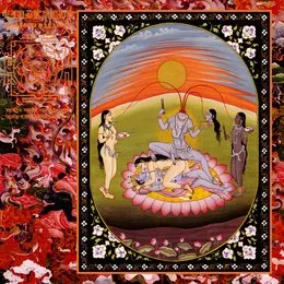 Mahādevī mahāsurī von Vindkaldr – Album Cover