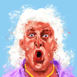 Nobody Bleeds Like Flair von Mickey Diamond – Album Cover