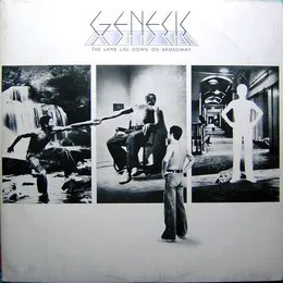The Lamb Lies Down on Broadway von Genesis – Album Cover