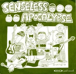 Far East Silly Noise Core / Major Threat von Senseless Apocalypse – Cover