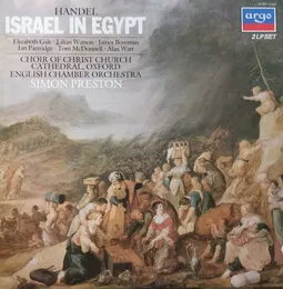 Israel in Egyprt von Simon Preston – Album Cover