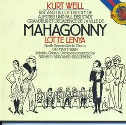 Aufstieg und Fall der Stadt Mahagonny von NDR Vokalensemble – Album Cover