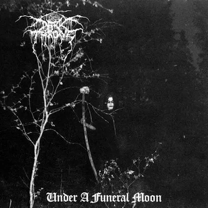 Under a Funeral Moon von Darkthrone – Album Cover