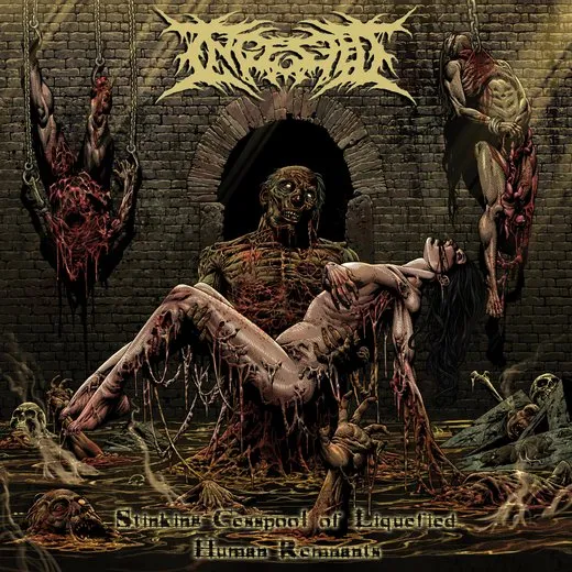 Stinking Cesspool of Liquified Human Remnants von Ingested – Album Cover