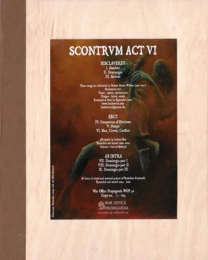 Scontrum Act VI