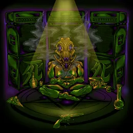 Basement Wizard von 死 – Album Cover
