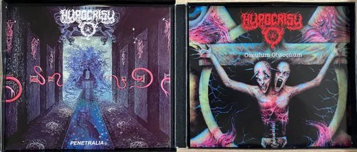 Penetralia / Osculum Obscenum von Hypocrisy – Album Cover
