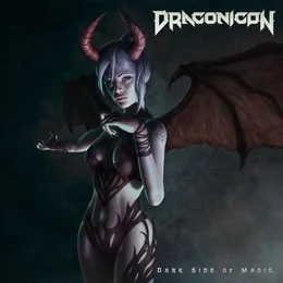 Dark Side of Magic von Draconicon – Album Cover