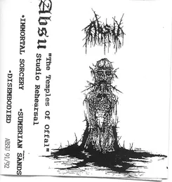 The Temples of Offal Studio Rehearsal von Absu – Album Cover