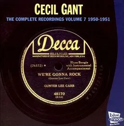 The Complete Recordings Volume 7 - 1950-1951 von Cecil Gant – Album Cover