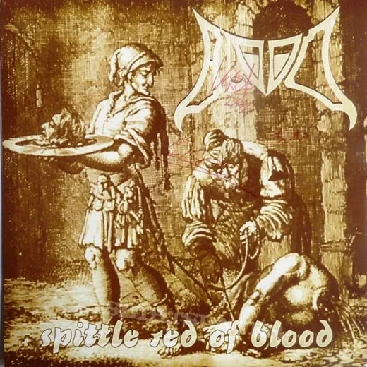 Spittle Red Of Blood von Blood – Album Cover