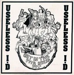 Get in the Pita Bread Pit von Useless ID – Album Cover