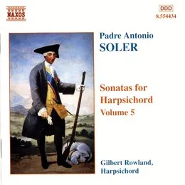 Sonatas for Harpsichord, Volume 5 von Padre Antonio Soler – Album Cover
