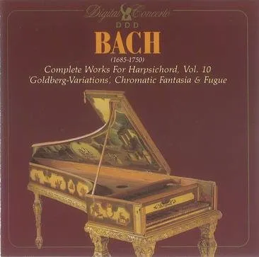 Complete Works for Harpsichord, Vol. 10: 'Goldberg-Variations' / Chromatic Fantasia & Fugue