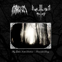 They Gather in the Darkness / Primordial Decay von Maugrim – Album Cover