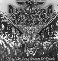 Under The Iron Banner Of Hatred von Satanic Holocaust Warfare – Cover