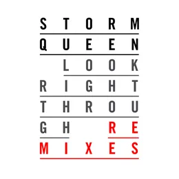 Look Right Through von Storm Queen – Cover