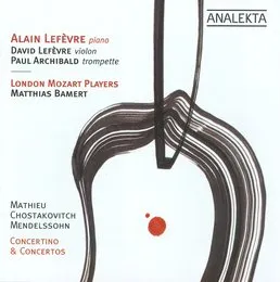 Concertino & Concertos von André Mathieu – Album Cover