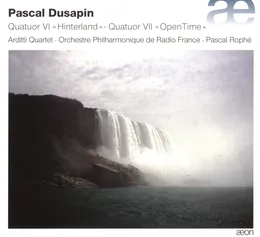 Quatuor VI “Hinterland” / Quatuor VII “Opentime” von Pascal Dusapin – Album Cover