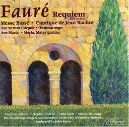 Requiem (1893 version) And Other Sacred Music von John Rutter – Album Cover