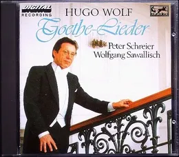 Goethe-Lieder von Peter Schreier – Album Cover