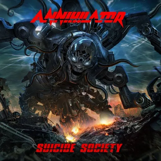 Suicide Society von Annihilator – Album Cover