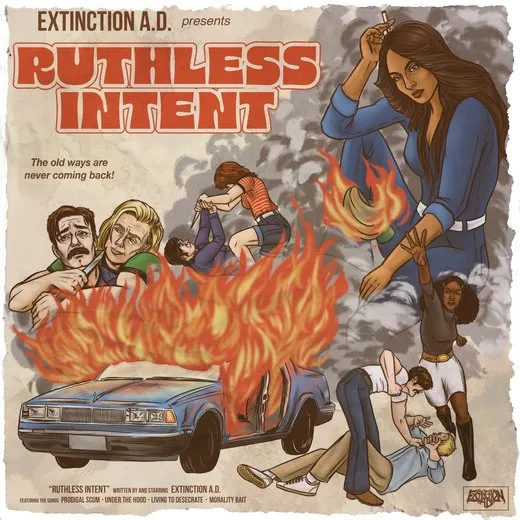 Ruthless Intent von Extinction A.D. – Album Cover