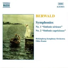Symphonies no. 1 "Sinfonie sériuse" / no. 2 "Sinfonie capricieuse" von Franz Berwald – Album Cover