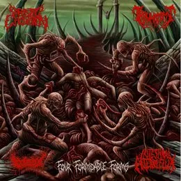 Four Formidable Forms von Traumatomy – Album Cover