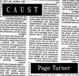 Page Turner von Caust – Album Cover