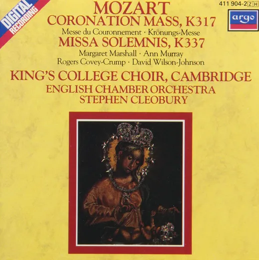 Coronation Mass, K. 317 / Missa Solemnis, K. 337
