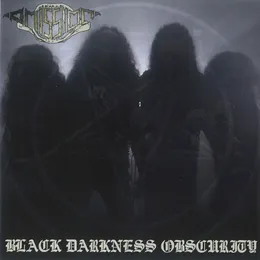 Black Darkness Obscurity von Omission – Album Cover