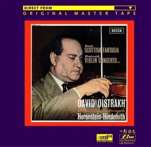 Bruch: Scotish Fantasia, op.46 / Hindemith: Violin Concerto (1939)