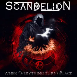 When Everything Turns Black von Scandelion – Album Cover