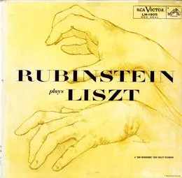 Rubinstein Plays Liszt von Franz Liszt – Album Cover